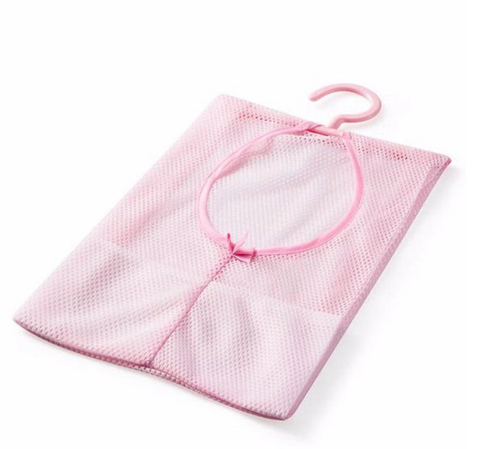 1 Hanging Bag Bathroom Storage Clothespin Mesh Bag Hooks Hanging Bag ...
