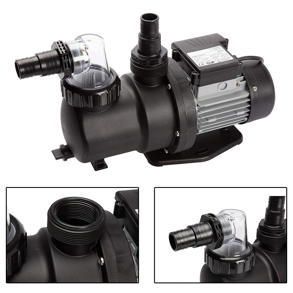 1 horsepower In Above Ground Swimming Pool Pump with timer 9.5m/h SPS100