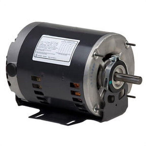 1 hp 1725 RPM 1-Speed 208-230/460V; 6.5" Blower Motor Nidec # 8498