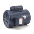 thumbnail image 1 of 1 hp 1800 RPM 56C Frame TEFC C-Face (no base) 115/208-230V Leeson Electric Motor # 110058, 1 of 1