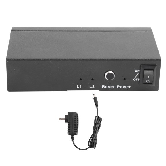 1 in 2 Out Splitter High?Definition Multimedia Interface 1.4 4K at 30Hz 100?240V US Plug