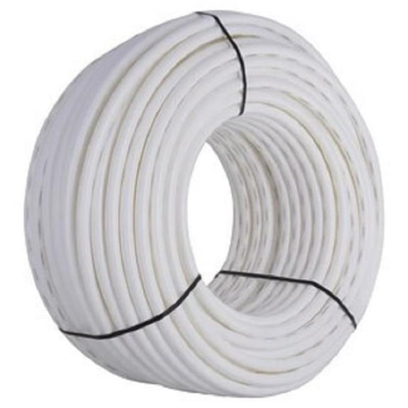 1 in. 500 ft. Pex Pipe Tubing, White Coil
