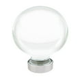 thumbnail image 1 of 1 in. Bristol Cabinet Knob, Bright Chrome, 1 of 1