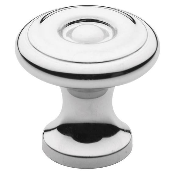 1 in. Cab Knob - Polished Chrome