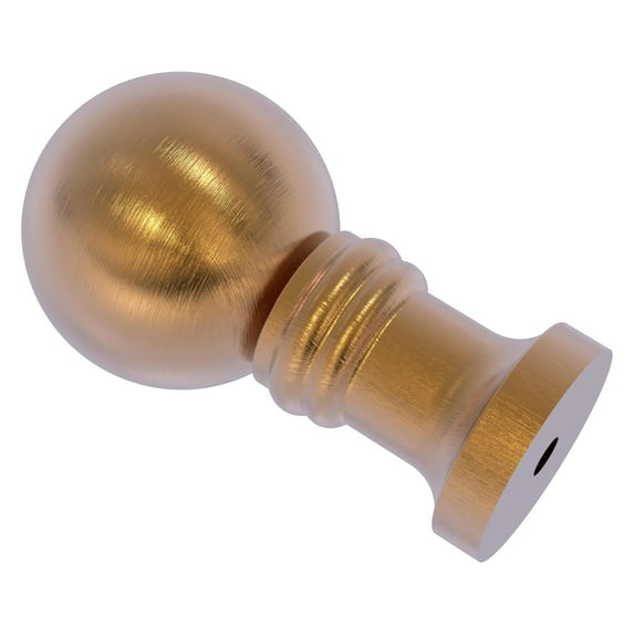 1-in Cabinet Knob in Brushed Bronze