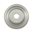 thumbnail image 1 of 1 in. Diameter Base Plate for Knobs- Satin Nickel - Solid, 1 of 1
