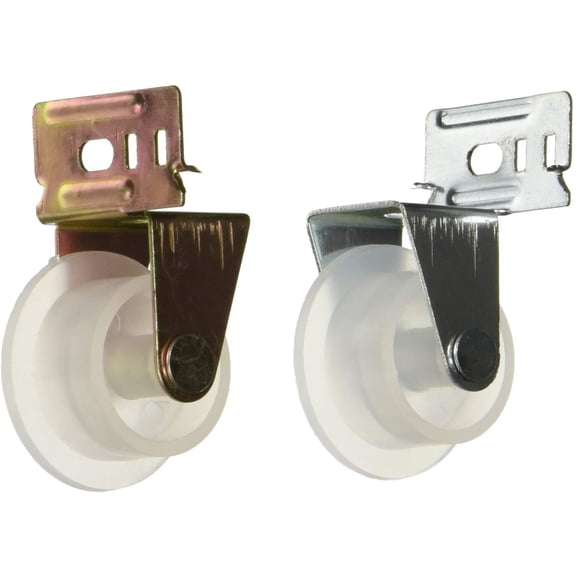 1 in., Front Drawer Guide Rollers