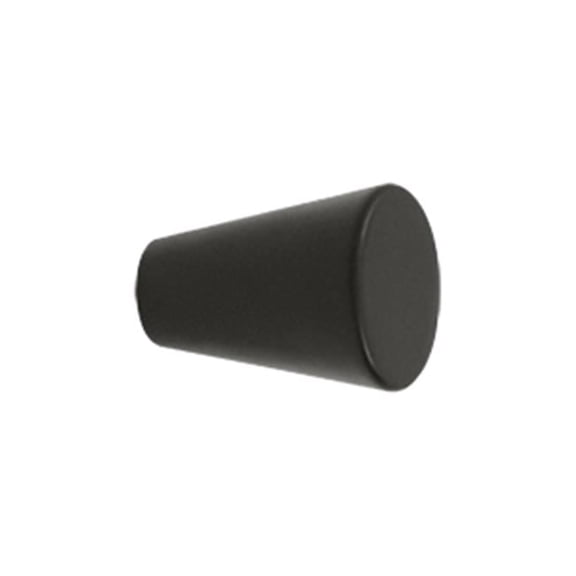 1 in. Knob Cone Cabinet, Oil Rubbed Bronze - Solid
