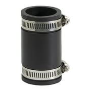 1 in. PVC Flexible Coupling with Stainless Steel clamps