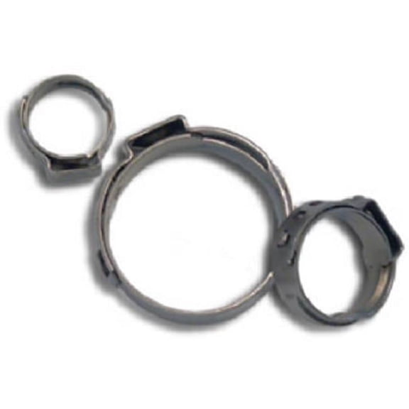 1 in. Pex Pex Stainless Steel Clamp, Pack of 10