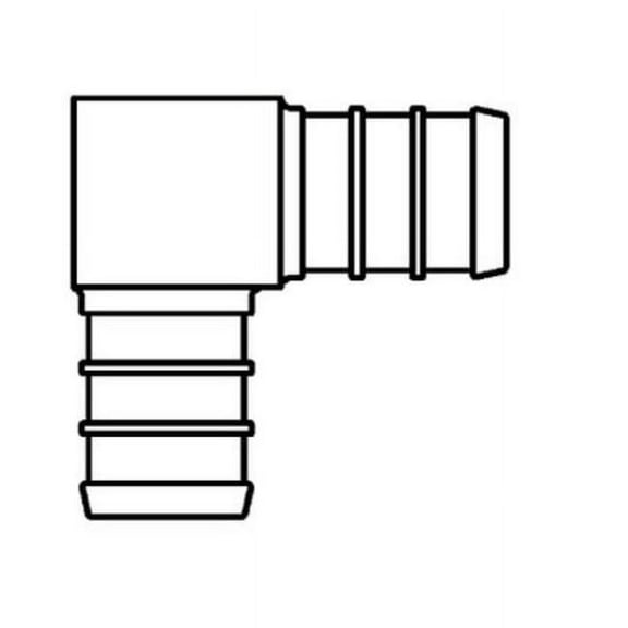 1 in. Pex Polyalloy Elbow