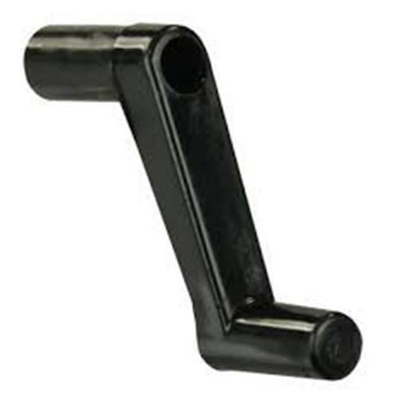 1 in. Plastic Window Crank, Black