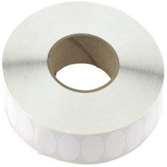 1 in. Roll White Tabs for EX5100 Tabber