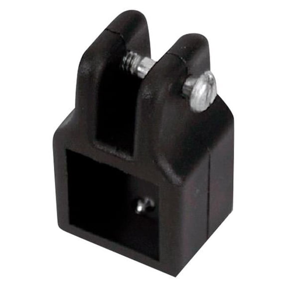 1 in. Square Nylon Jaw Slide, Black