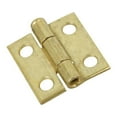 thumbnail image 1 of 1 in. Steel Brass Door Removable Pin Hinges - Brass - 1in., 1 of 1