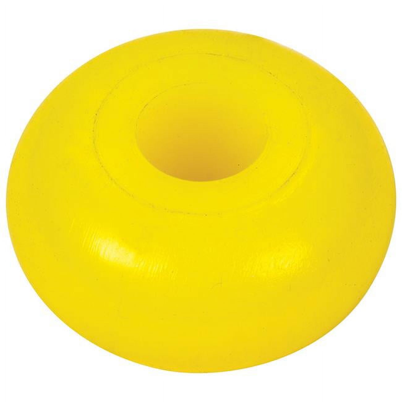 1 in. Tall 70 Durometer Bump Stop Roller Skate Wheel Yellow