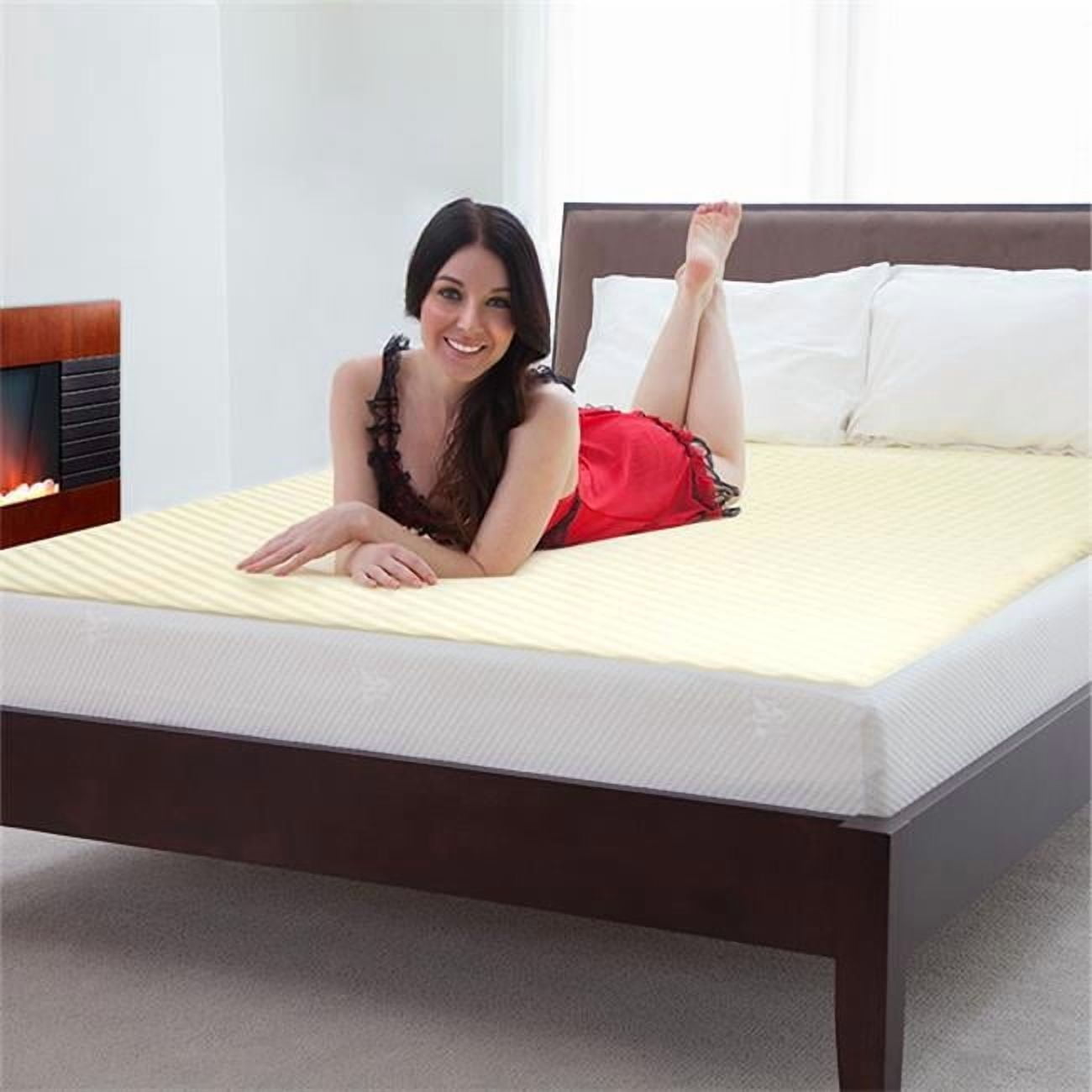 1 in. Thick Foam Mattress Topper, Twin Size - Walmart.com