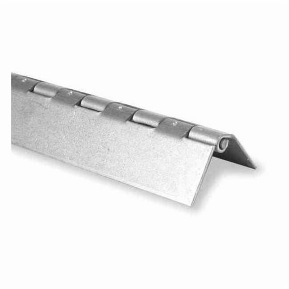 Piano Hinge, Stainless Steel, Full Surface Mounting, 1 in Leaf W x 72 in Leaf H, Stainless steel