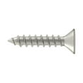 thumbnail image 1 of 1 in. Wood Screw No. 10, Satin Nickel - Steel, 1 of 1