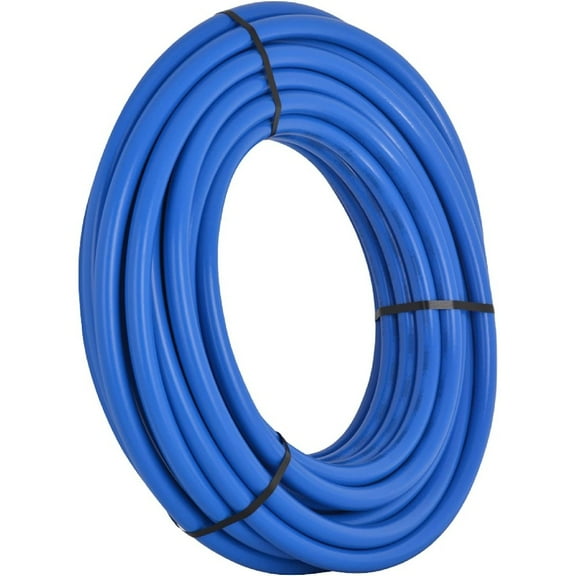 SharkBite U880B100 PEX Coil Pipe, Blue, 1 In. Copper Tube Size x 100 Ft. - Quantity 1