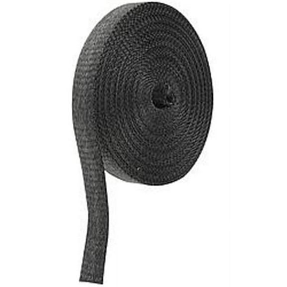 1 in. x 50 ft. Exhaust Header Wrap, Black