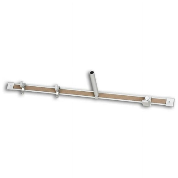 1 in. x 6 ft. Aluminum Map Rail with 2212 Fresh Pineapple Plas-Cork Insert, 6 Equal Lengths Per Pack
