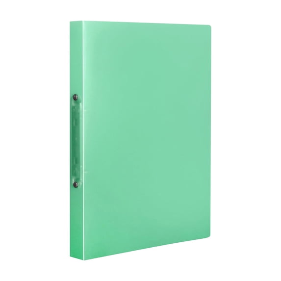 1 inch 3 Ring Binder,Plastic Journal Cover,Office File Binder,Reusable Planner Binder,Economy Round Ring,Clear View Cover,Capacity for School,Home,Office