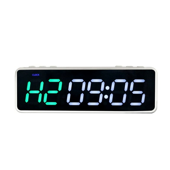 1 inch Gym Timer Interval Timer, APP Control Battery Powered Workout Fitness Clock,Countdown/UP ,Multi-Functional