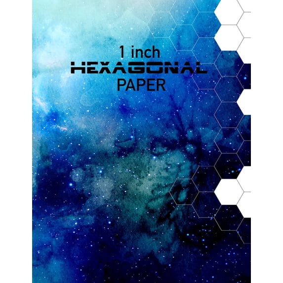 1 inch Hexagonal Paper (Paperback)