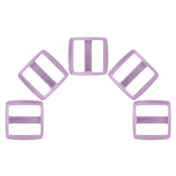 1 inch Lavender YKK Wide Mouth Heavyduty Triglide Slides, 25 Pack