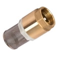 thumbnail image 1 of 1 inch Non-Return Valve Suction Strainer Foot Valve Hose Connection Dn15 Dn20 Dn25 Suitable for Agricultural Irrigation (Dn32), 1 of 7