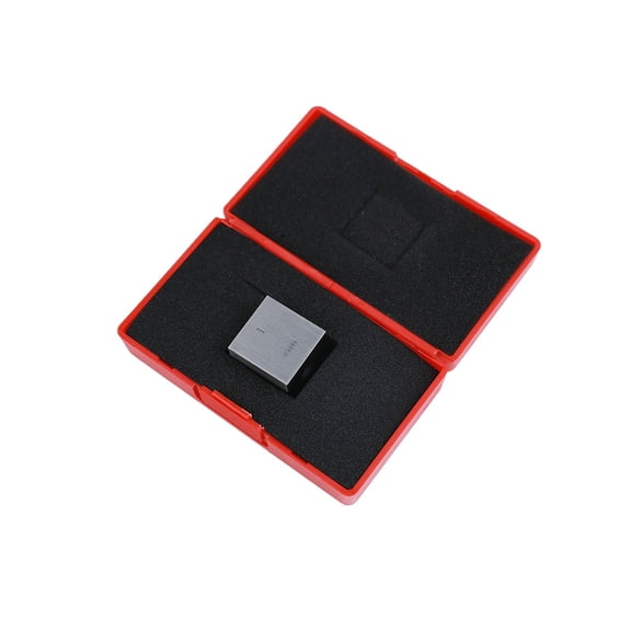 1-inch Rectangular Perforated Measuring Block Precision Layout Tool for Woodworking,Metalworking and DIY Projects ,Easy to Use