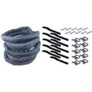 1 inch SNAKESKIN Cable Management Kit - Black - 20 ft Contractor Pack