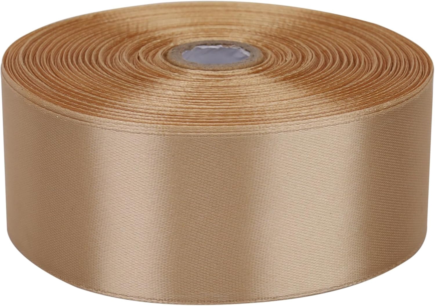 1 inch Satin Ribbon 50 Yards Solid Fabric Ribbons Roll for Wedding ...