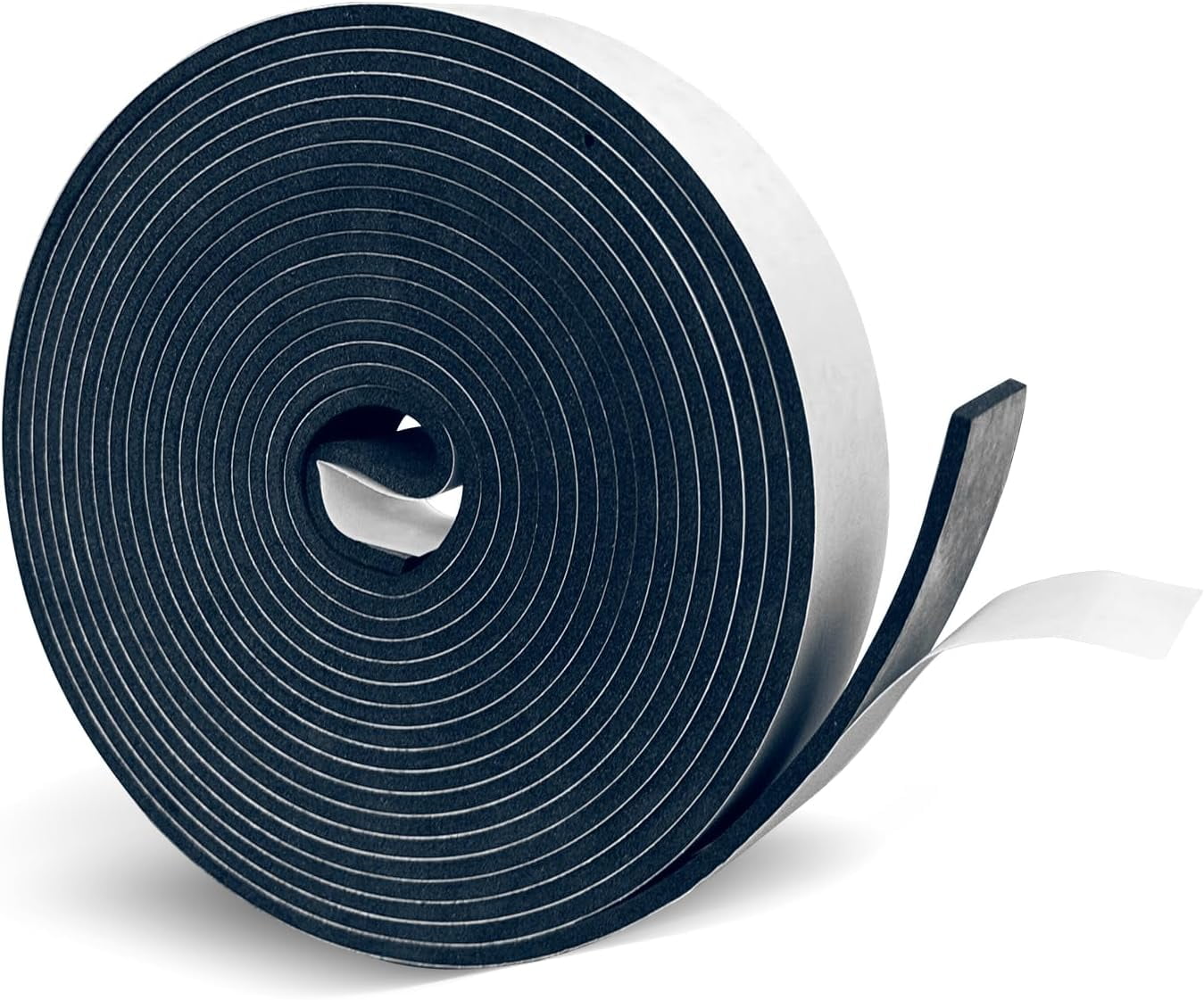 1 inch Wide x 1/4 Thick Black Foam Weather Stripping,Closed Cell ...