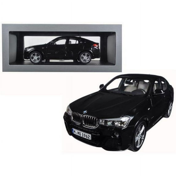 1 isto 18 BMW X4 F26 Diecast Model Car, Sapphire Black