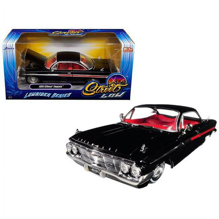 ミニカー street low 1960 chevrolet impala Jada Street Low 1960 Chevy Impala Coupe Lowrider Series 1:24