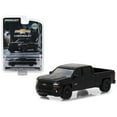 thumbnail image 1 of 1 isto 64 2018 Chevrolet Silverado 1500 Z71 Pickup Truck Midnight Diecast Model Car, Black, 1 of 1