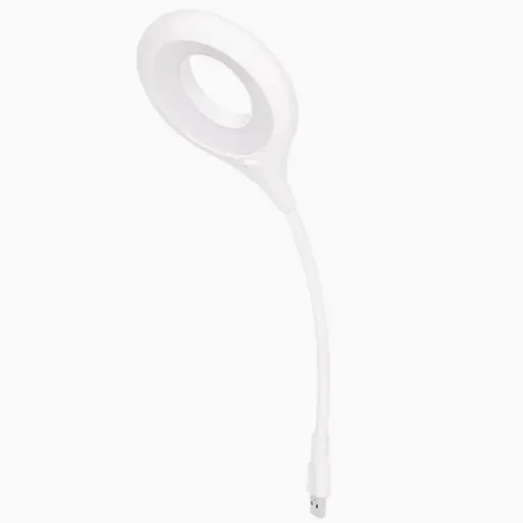 [1 item] Intelligent voice-controlled USB reading-type retractable swivel LED lamp, suitable for bedside reading and gentle night lighting. Voice-activated, suitable for bedrooms, offices and study r