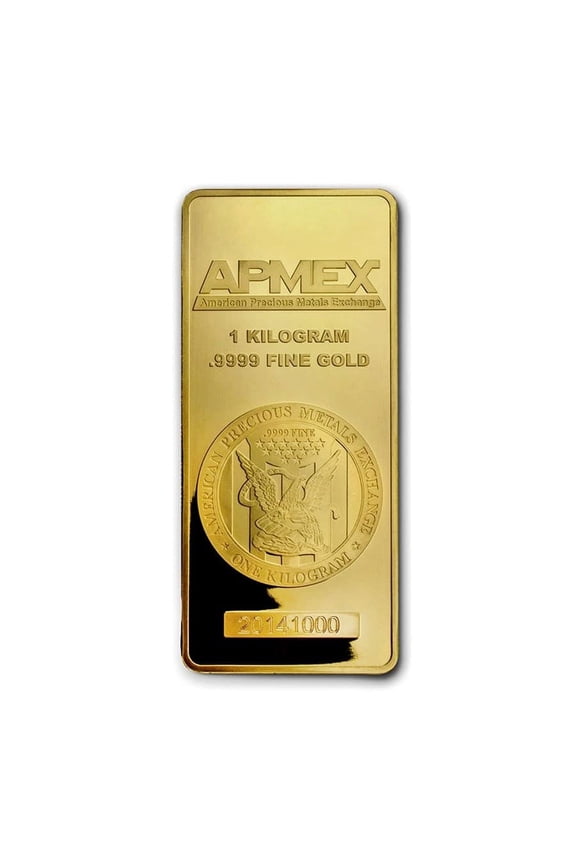 1 kilo Gold Bar - APMEX (In capsule)