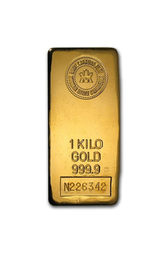 1 kilo Gold Bar - Royal Canadian Mint RCM
