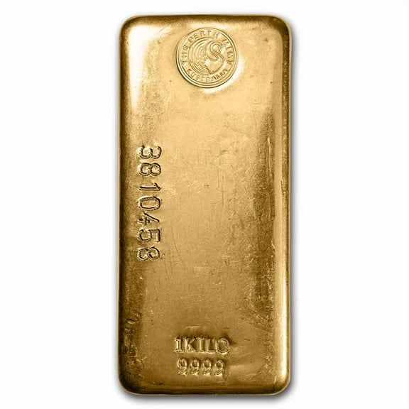 1 kilo Gold Bar - The Perth Mint (Cast)