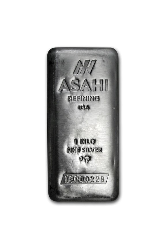 1 kilo Silver Bar - Asahi (Serialized)