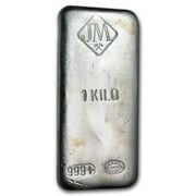 1 kilo Silver Bar - Johnson Matthey Canada, No Serial #