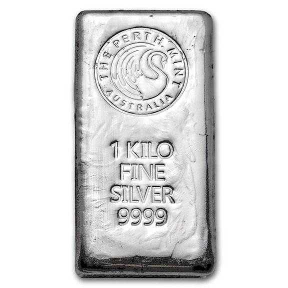 1 kilo Silver Bar - Perth Mint