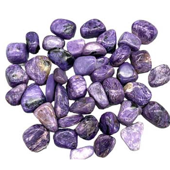 1 lb Charoite tumbled stones
