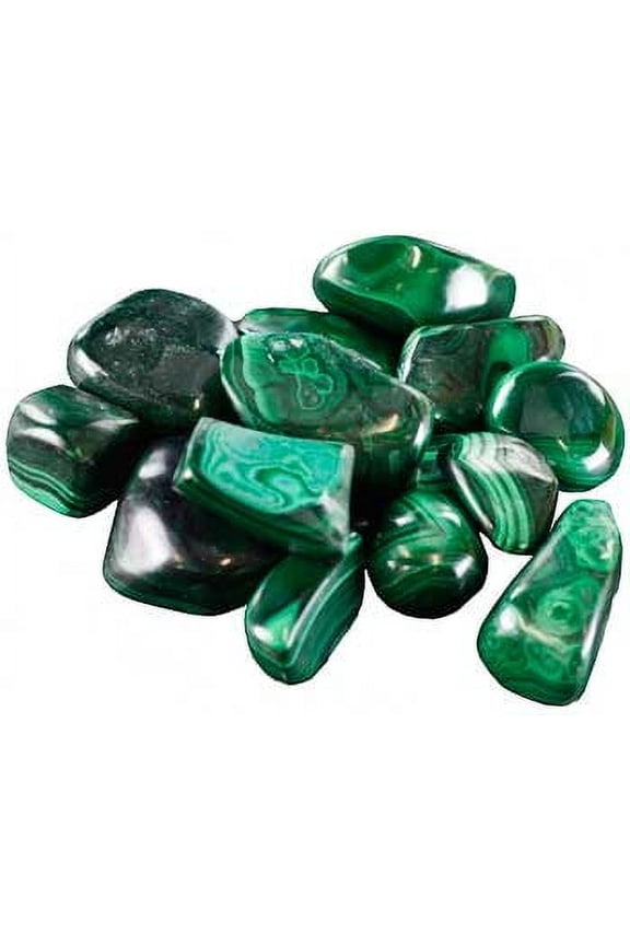 1 lb Malachite tumbled stones | Trending Now