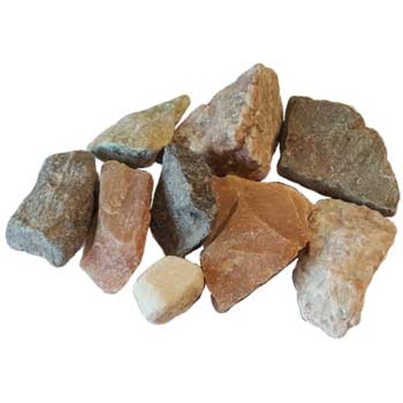 1 lb Mixed untumbled stones