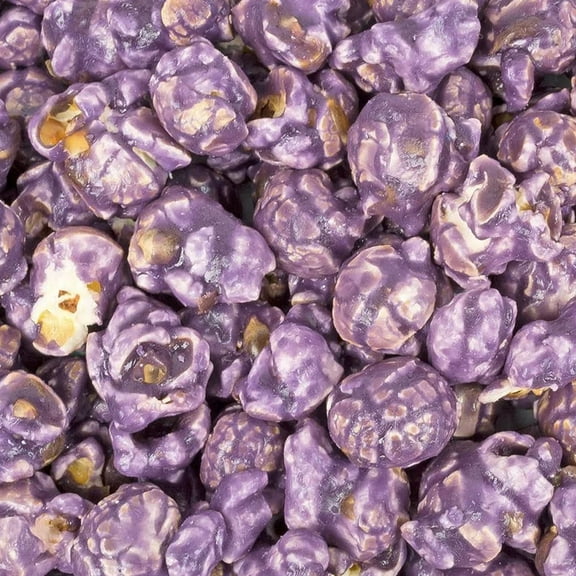 1 lb Purple Candy Coated Popcorn Vanilla Flavored (1lb Bag)