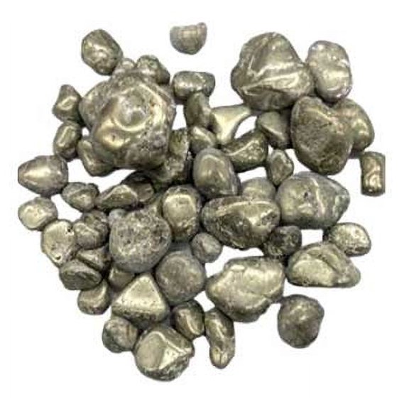 1 lb Pyrite tumbled stones | Trending Now
